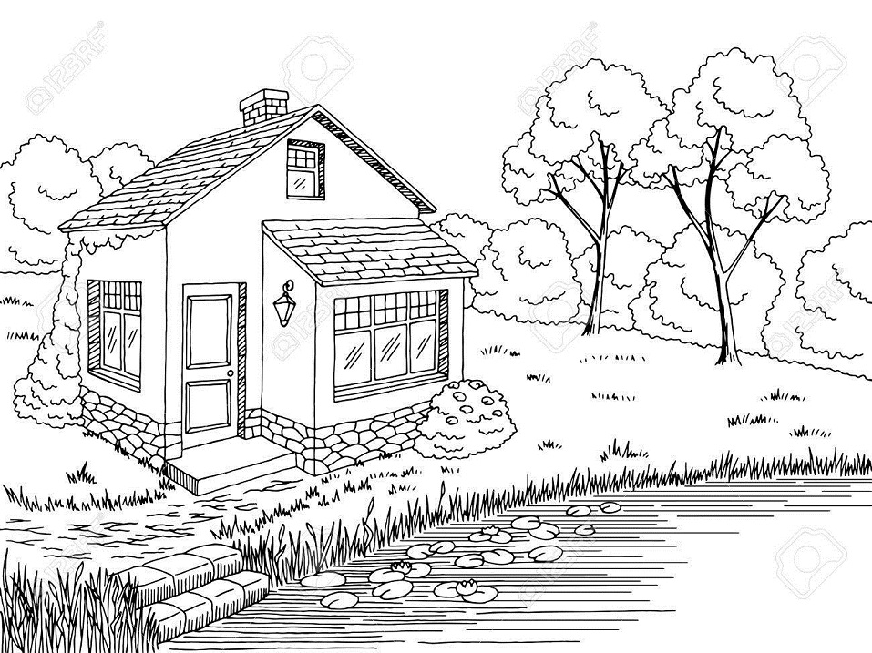 Small House by the Lake