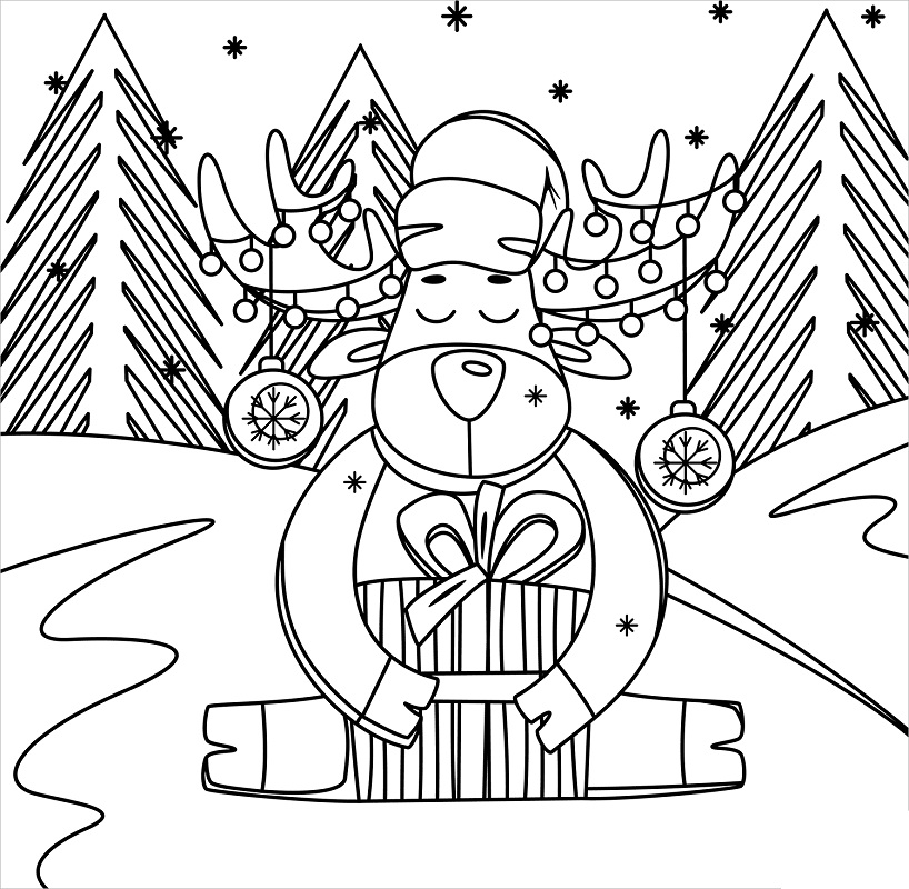 Christmas Reindeer 1