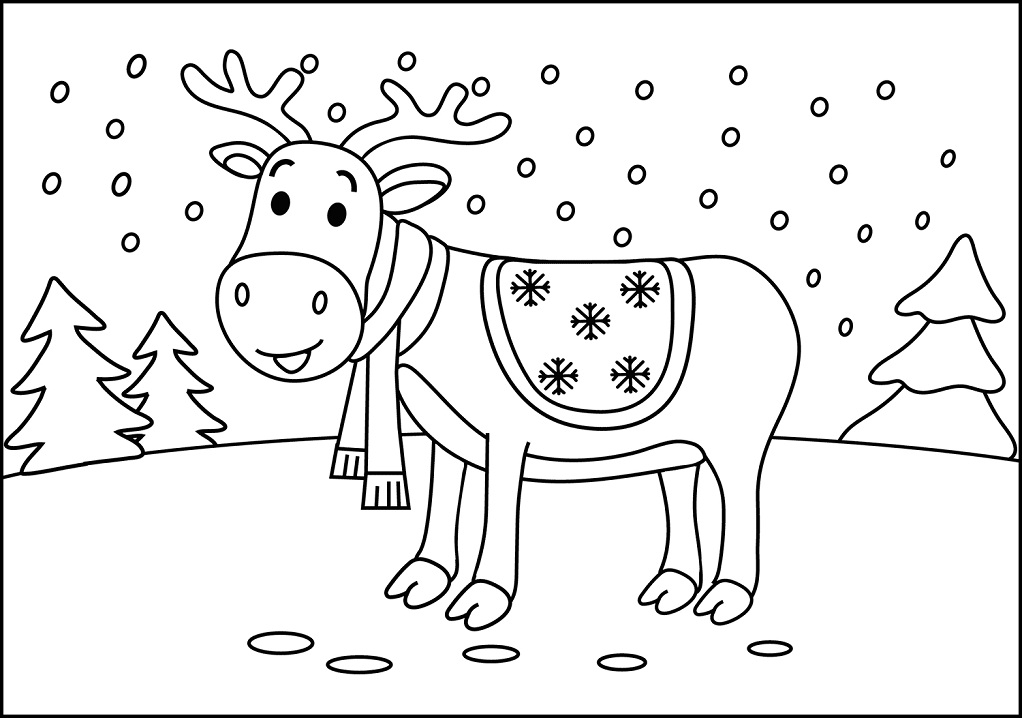 Cute Christmas Reindeer